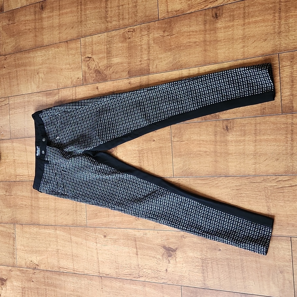 Barbour Patterned Moto Pants